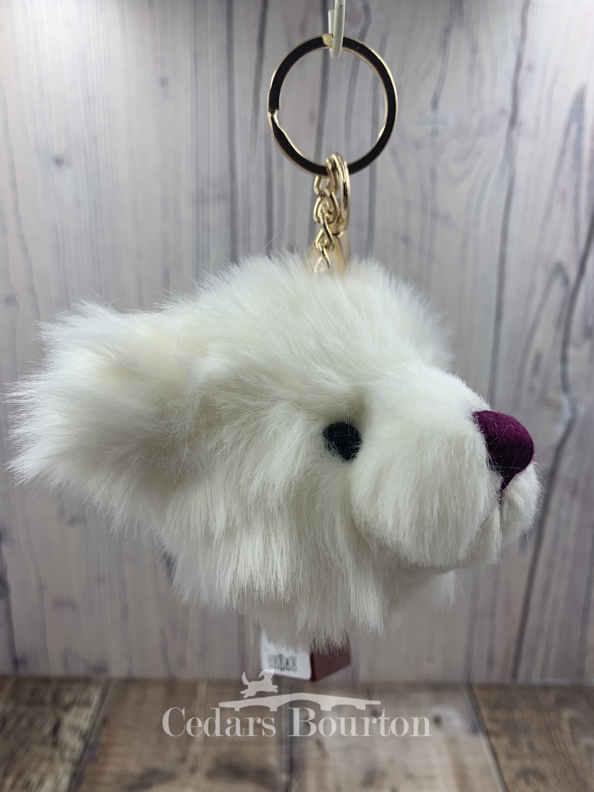 Polar Bear /& Snowflakes Wristlet   Key Chain