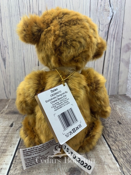 Charlie Bears Dylan Plush 30cm Teddy Bear CB206007O 